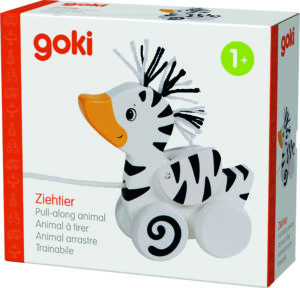 Ziehtier Zebra-Ente